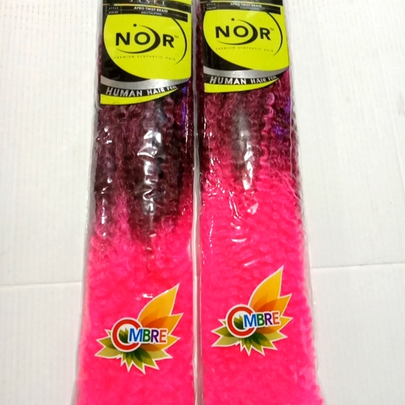 Hair Braiding Janet Collection Afro Twist Braid OEZTH.PINK  2 packs 14" - Picture 1 of 3